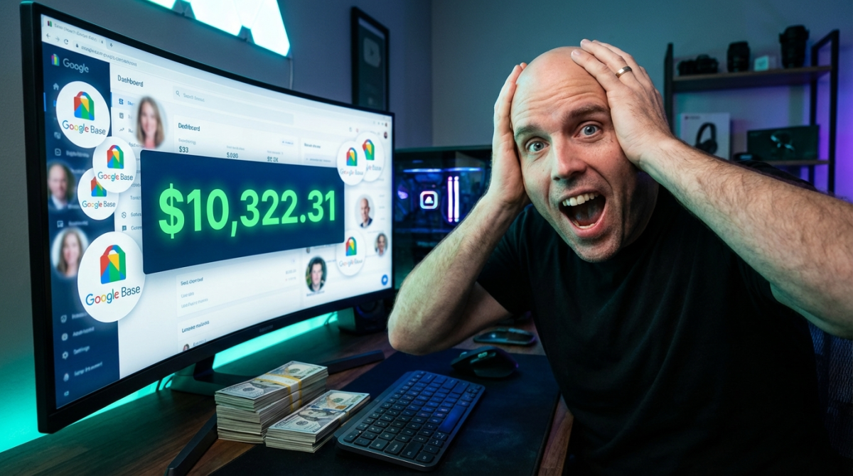 $10,000 a day from Google Base