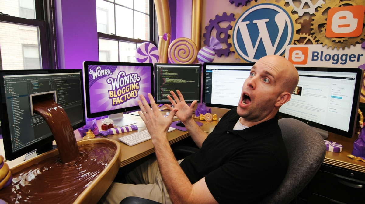 What Blogger Are You from Charlie and the Chocolate Factory