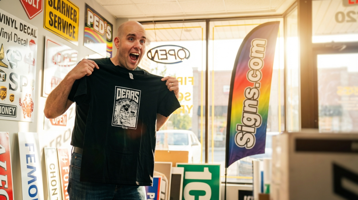 Free Shirt Friday - Signs.com