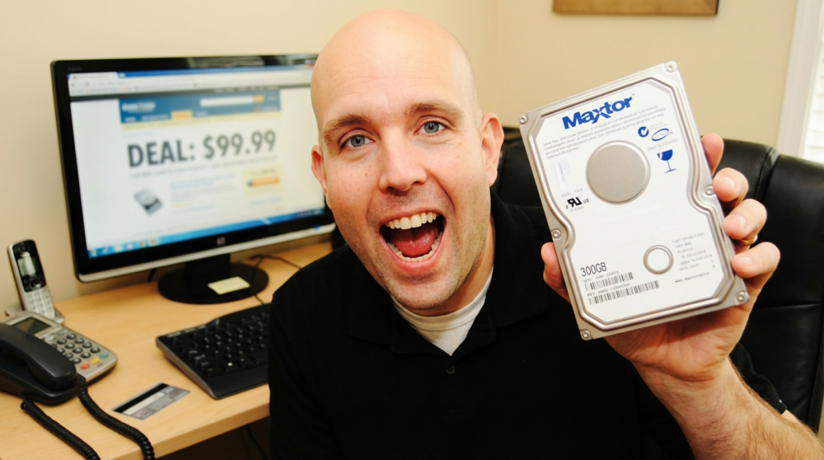 300GB SATA Hard Drive for 99$ shipped