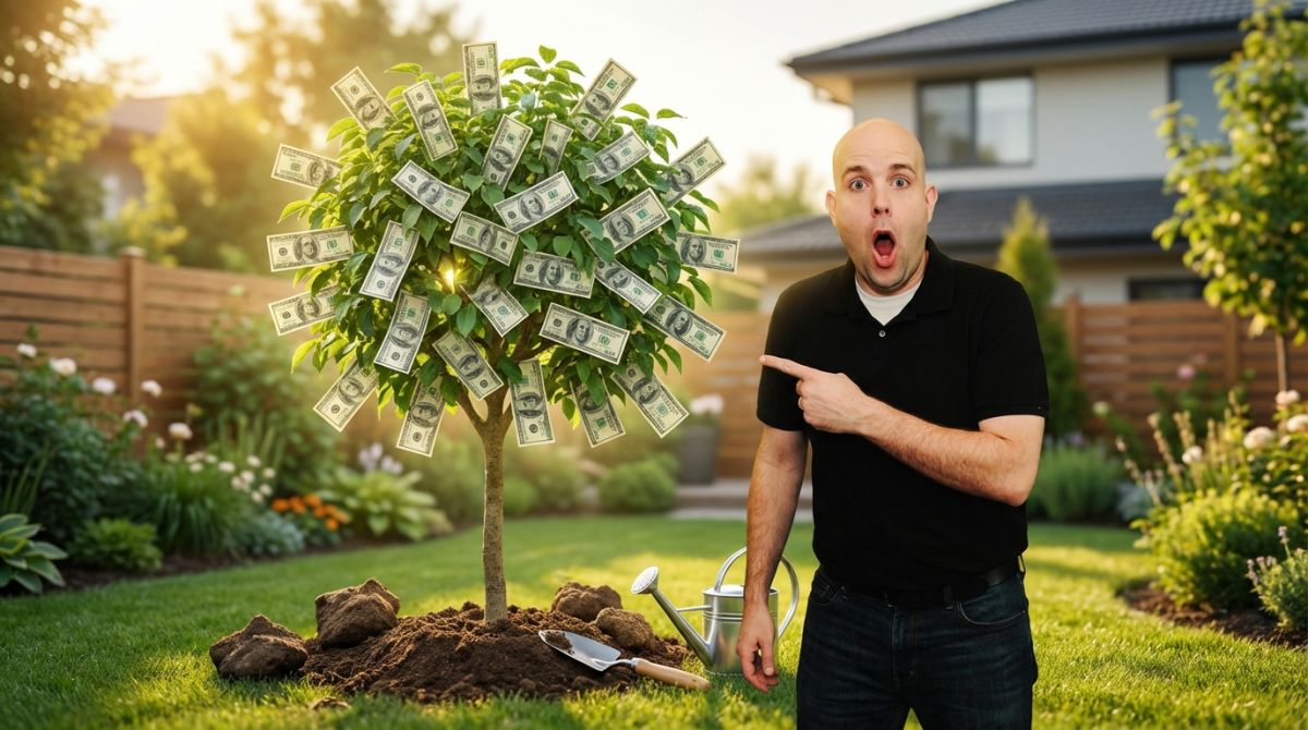 Affiliate Cash Tree -  Plant one in your back yard (Cheesy)