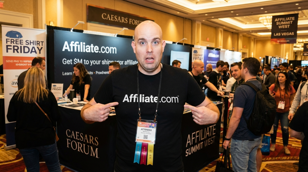 Affiliate.com Affiliate Summit West Special Edition Shirt - Free Shirt Friday