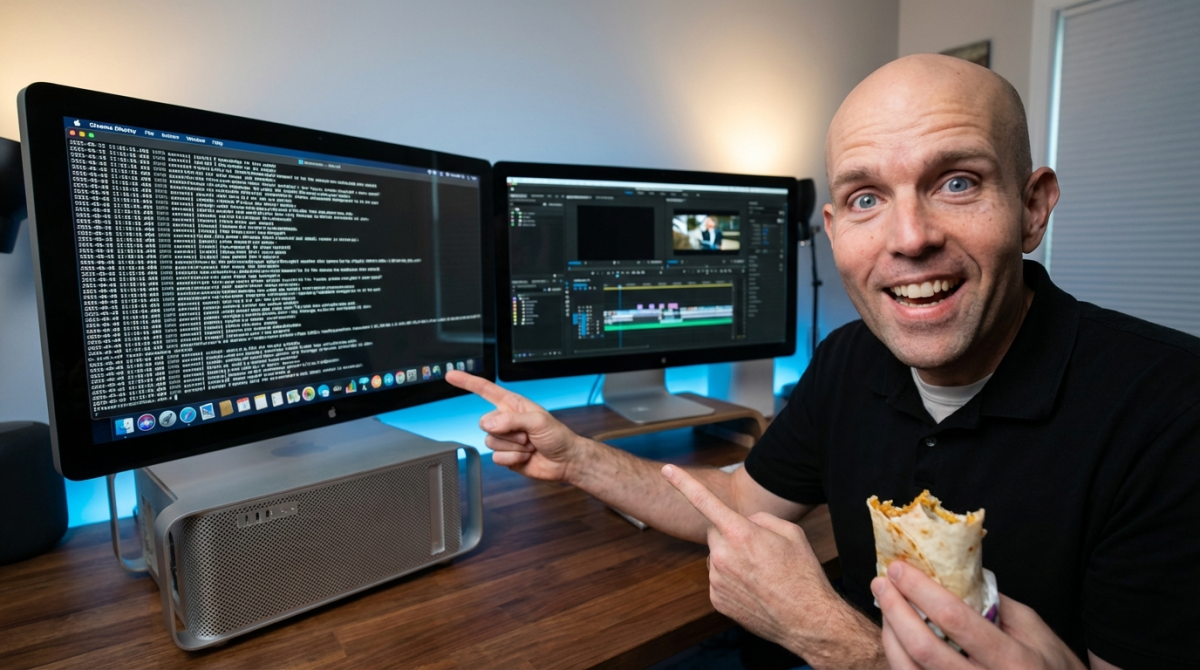 Apple Quad Core 3Ghz G5 With Dual 30" Monitors