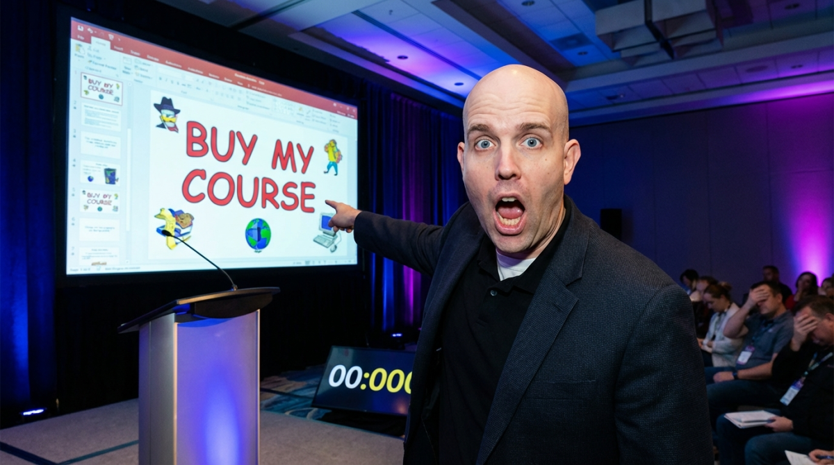 Are You a Conference Speaker Douchebag?