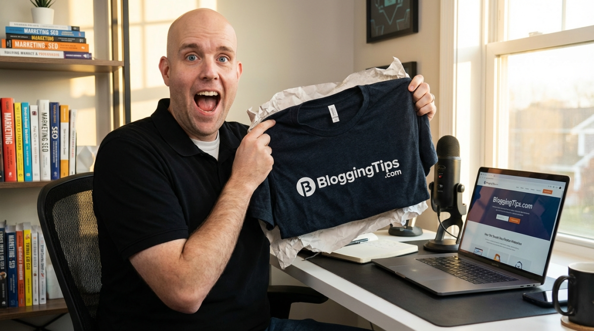 Blogging Tips - Free Shirt Friday