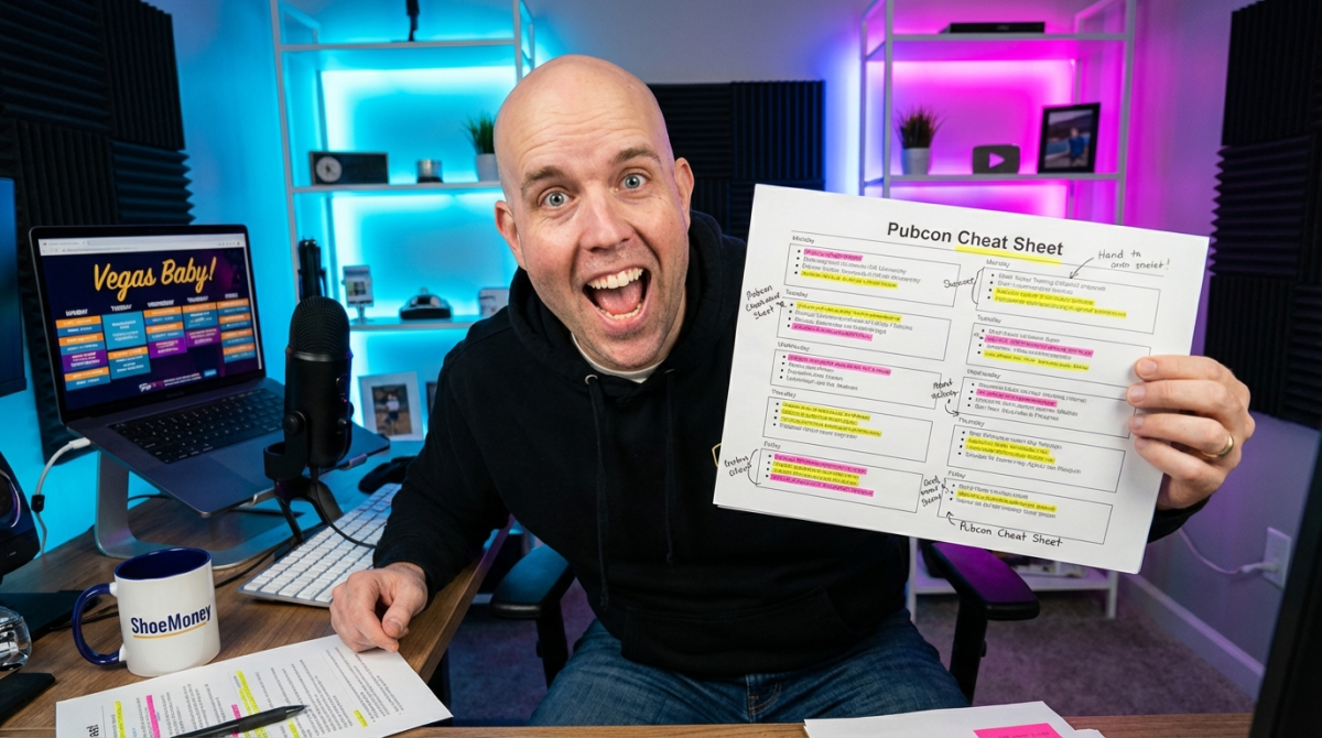 Boston Pubcon Schedule - Shoemoney Cheat sheet