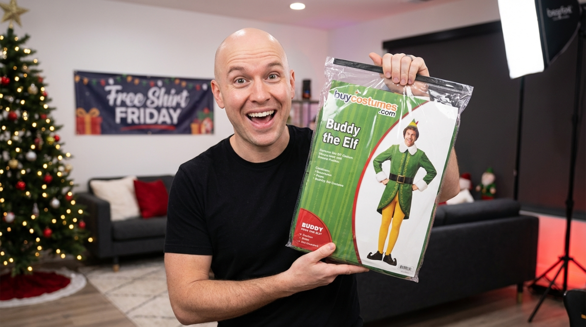 Buy Costumes - Free Shirt Friday