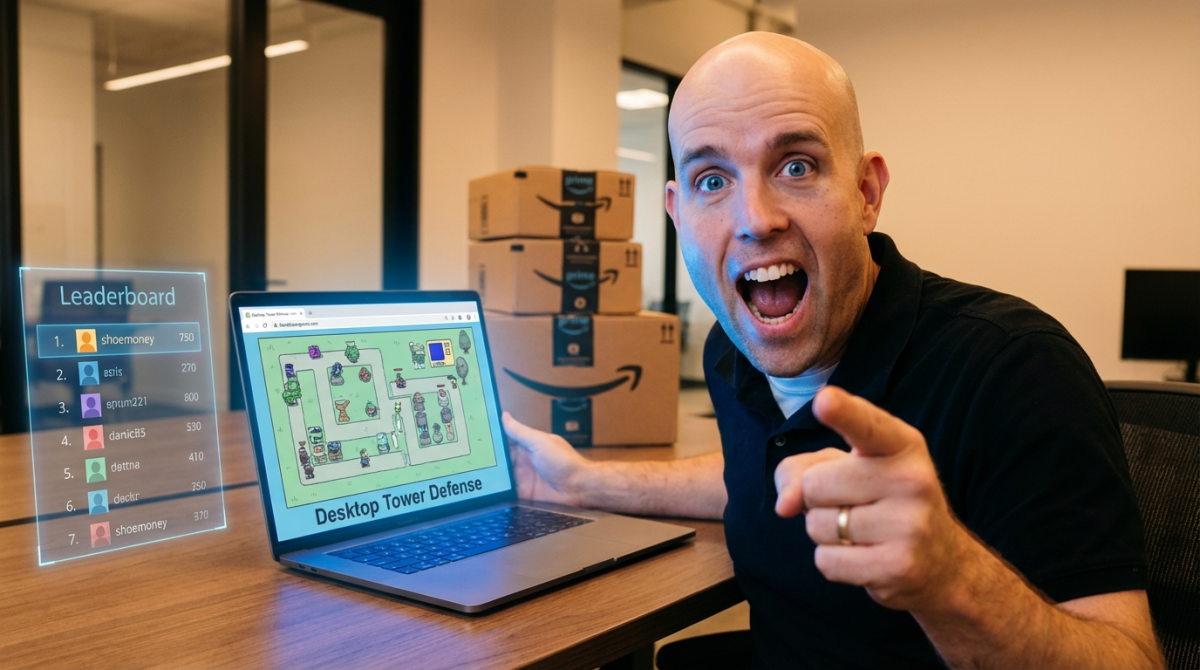 Can You Beat Me At Desktop Tower Defense