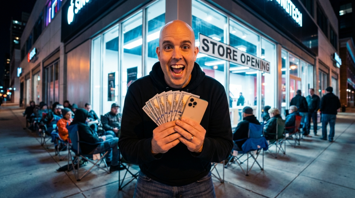 Cash in easy money with the iPhone launch tomorrow