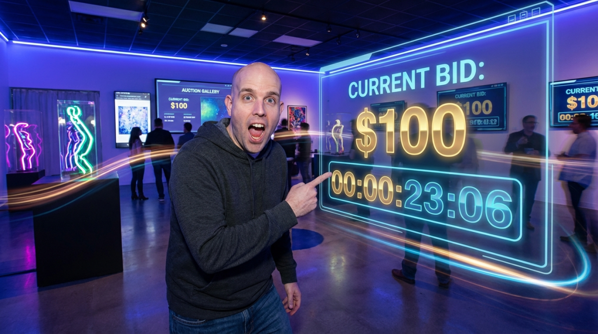 Charity Auction At Hundreds (unreal!!)