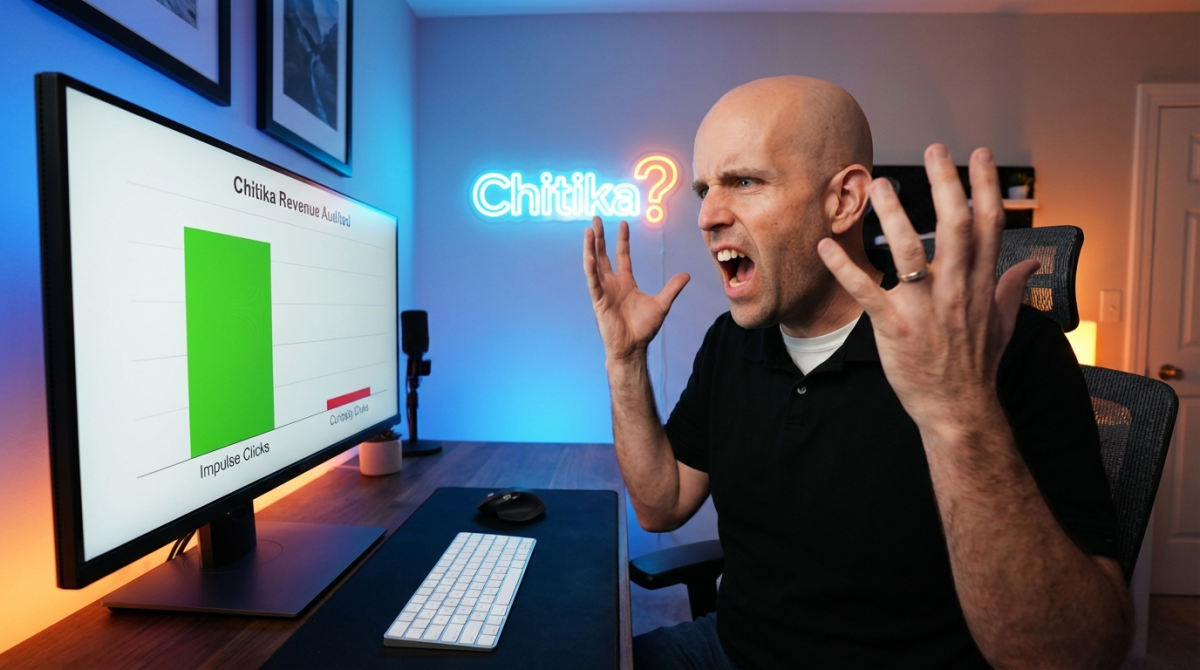 Chitika -Impulse clicks ok but not curiousity