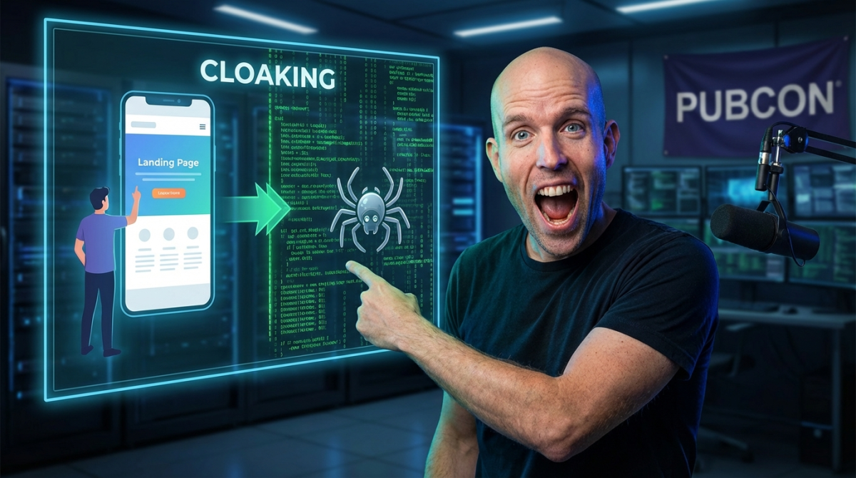 Cloaking Landing Pages, Pubcon Recap and much more