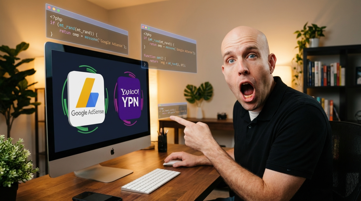 Code to rotate easily between adsense and ypn