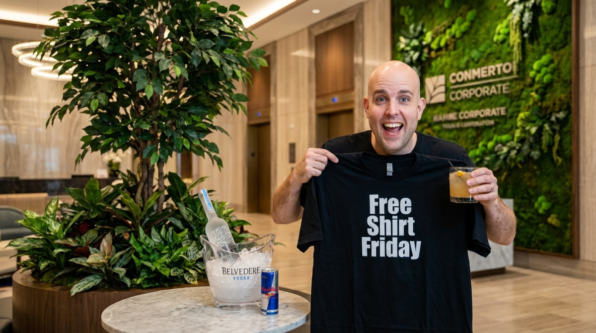 Commercial Silk- Free Shirt Friday