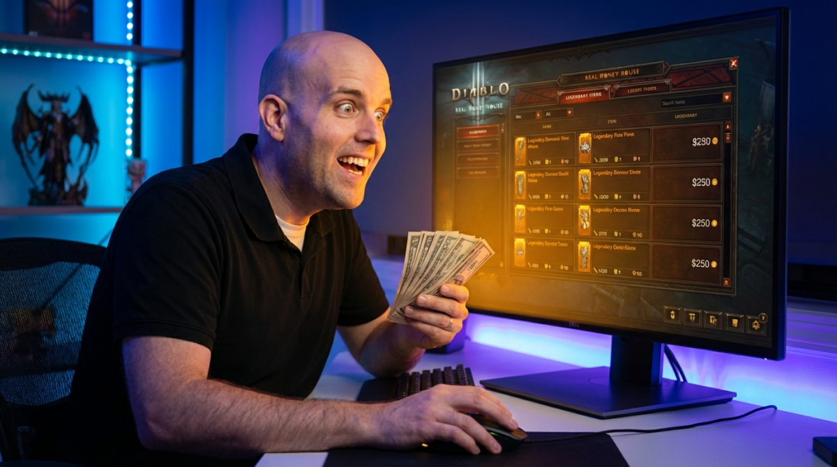 Diablo 3 Real Money Auction House RMAH - How you can make real money?