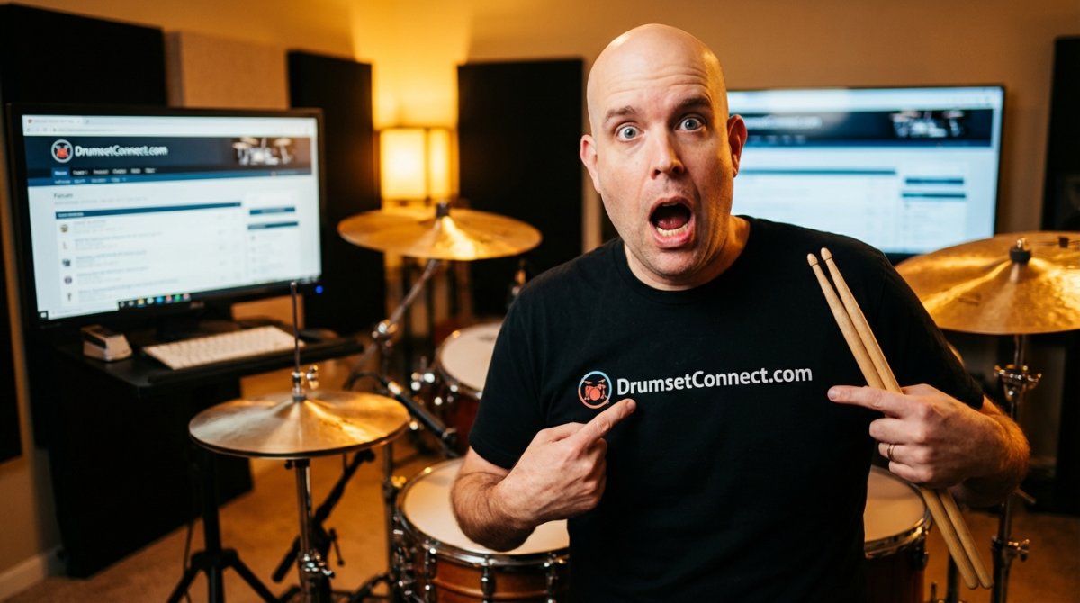 DrumsetConnect.com - Free Shirt Friday