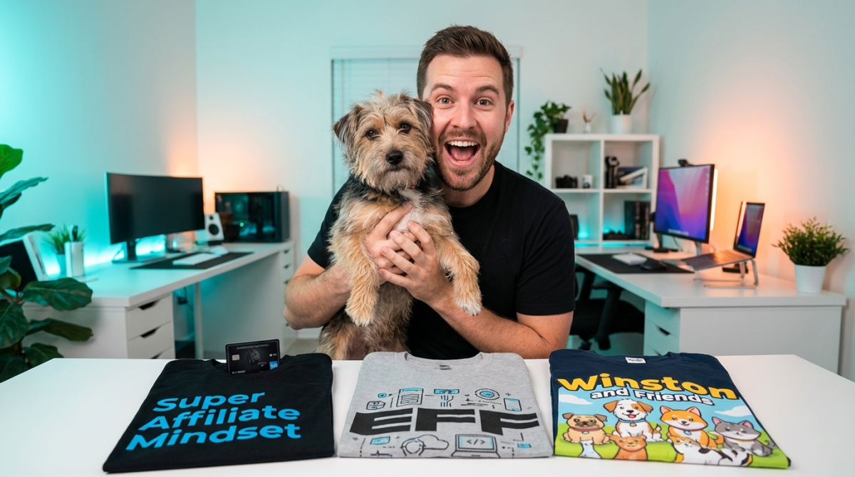 Eff, Winstons Friends and Super Affiliate Mindset - Free Shirt Friday