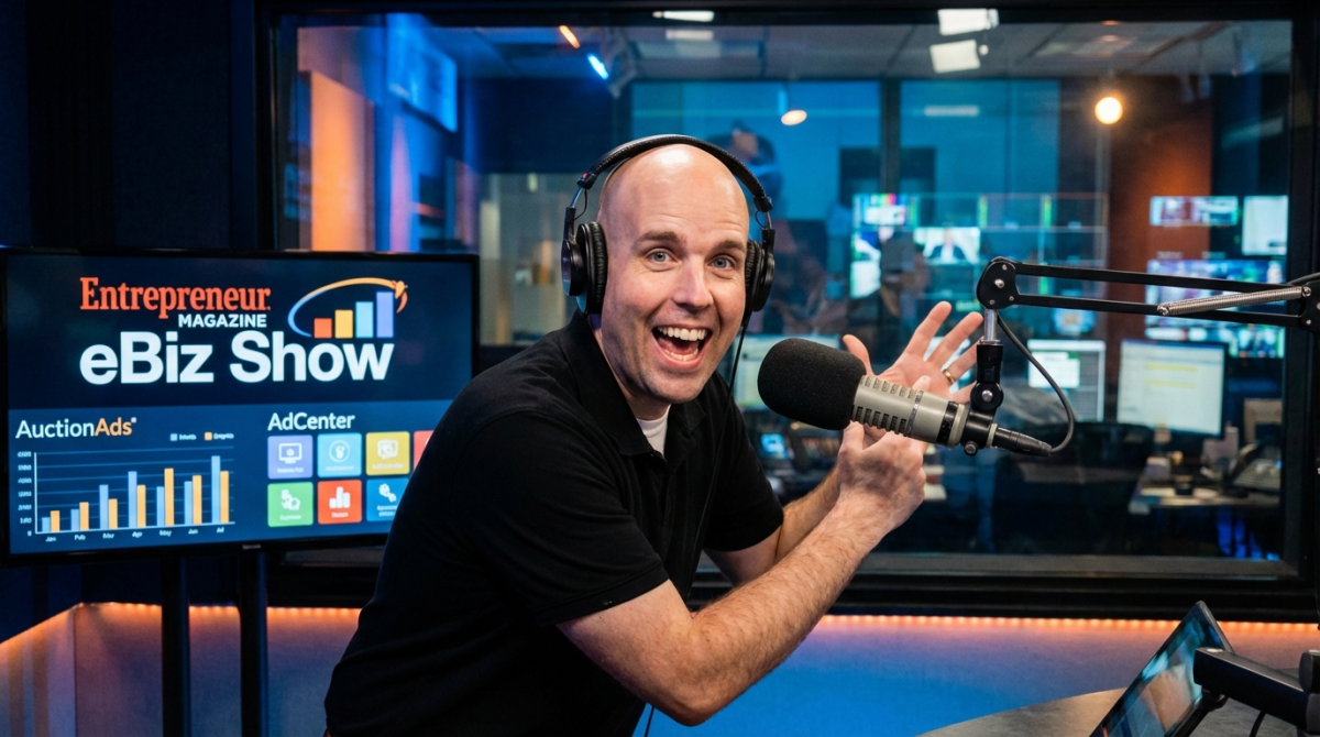 Entrepreneur Magazine eBiz Show Talking Advertisting and AuctionAds