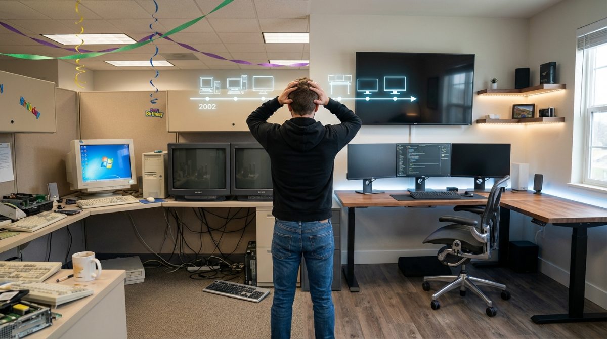 Evolution Of My Office(s) 2002 To Present