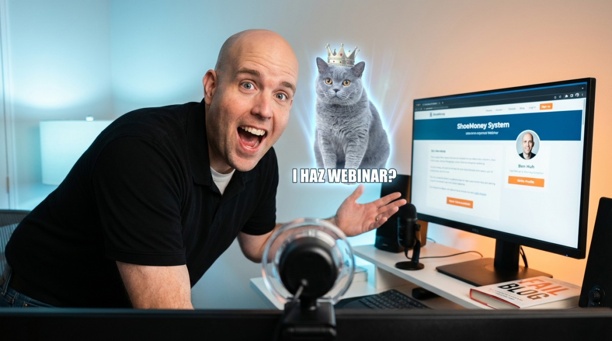 Failblog and Icanhascheezburger Boss Joins The ShoeMoney System Webinar