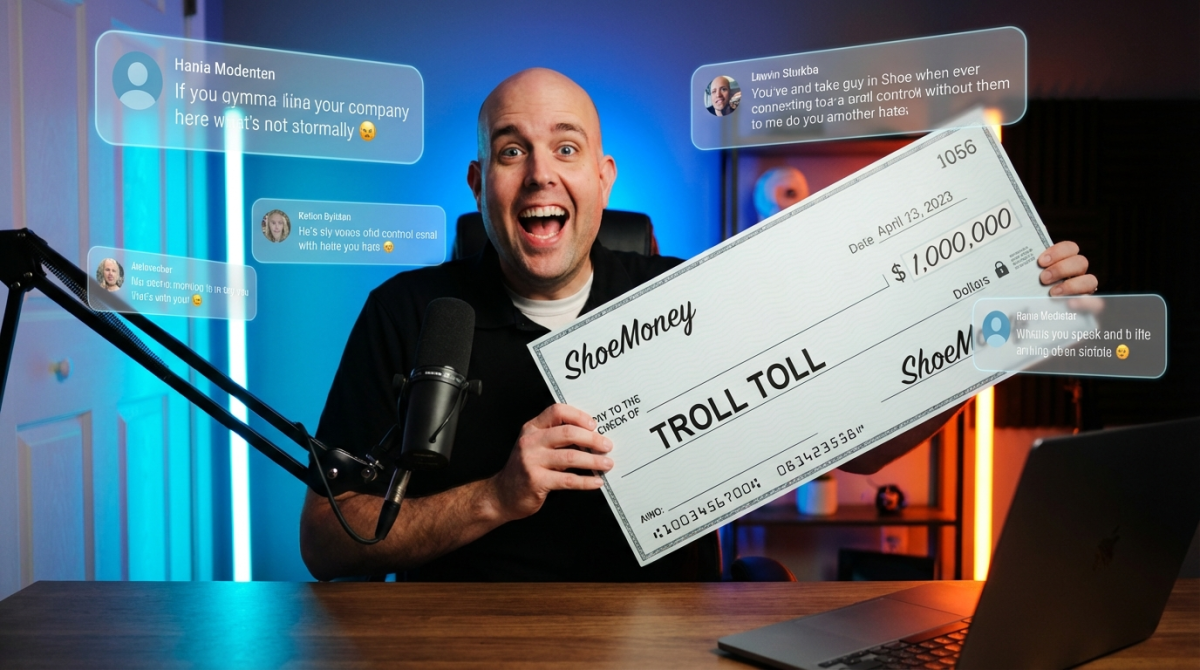 Fake Checks and Calling Out Haters - Shoemoney ?'s EP1