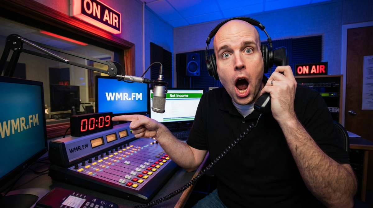 First Radio Show Net Income Episode 1