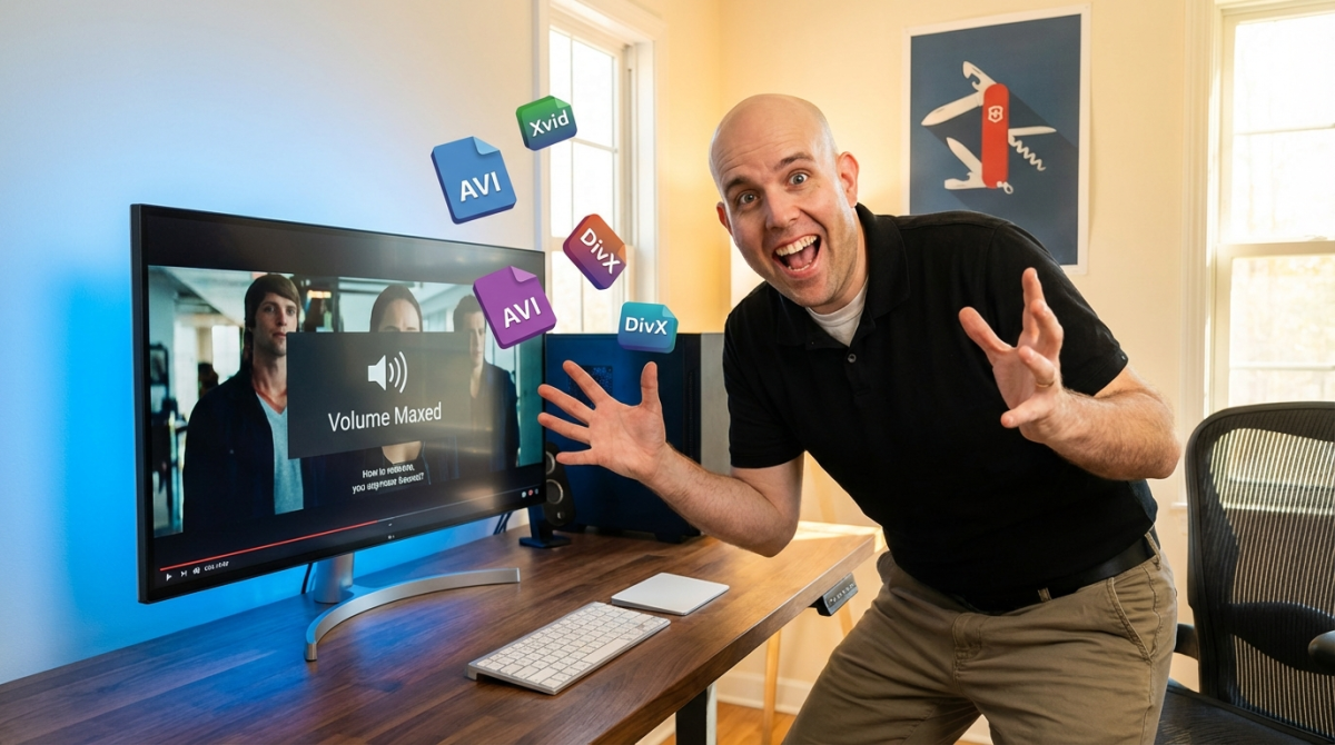 Fixing Sound On MacOSX Quicktime with Avi, Xvid, and DivX