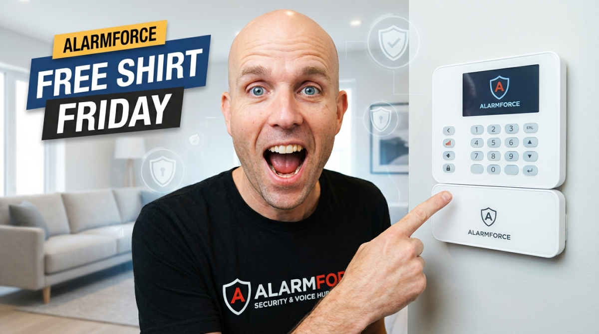 Free Shirt Friday- Alarm Force @AlarmForceInc
