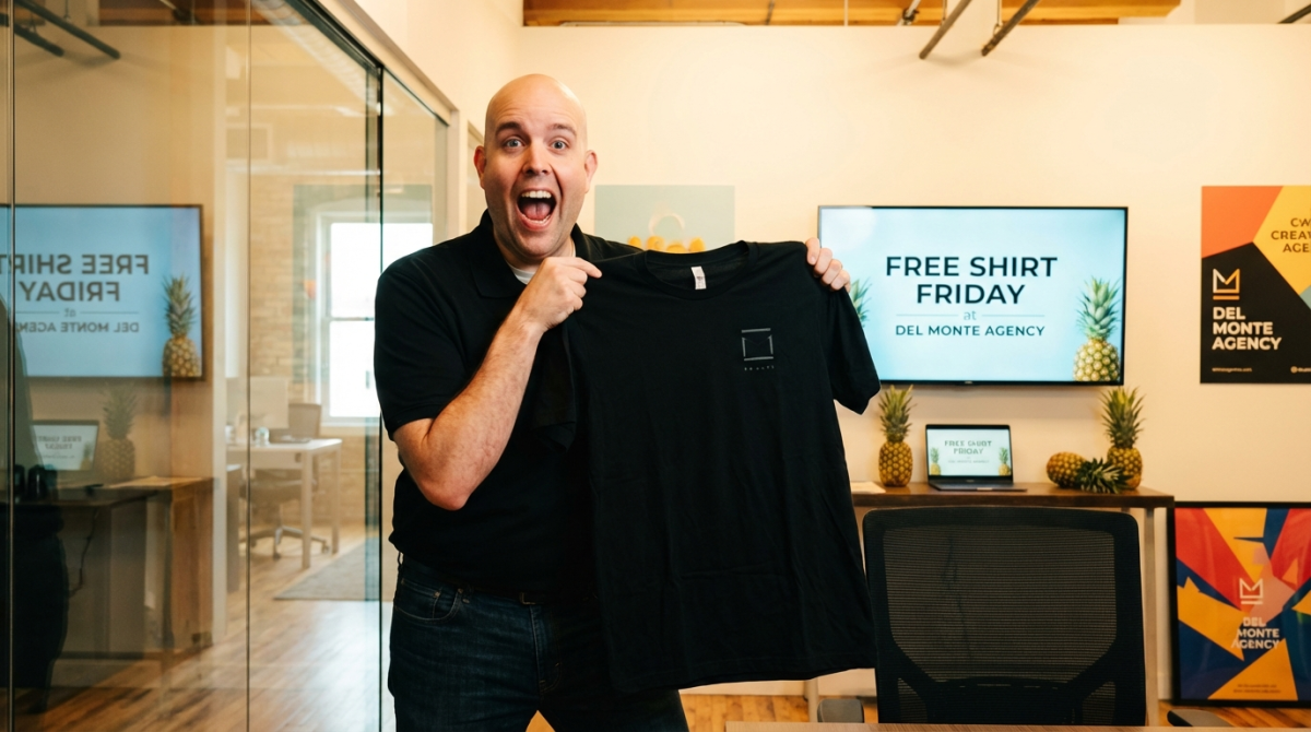 Free Shirt Friday - Del Monte Agency