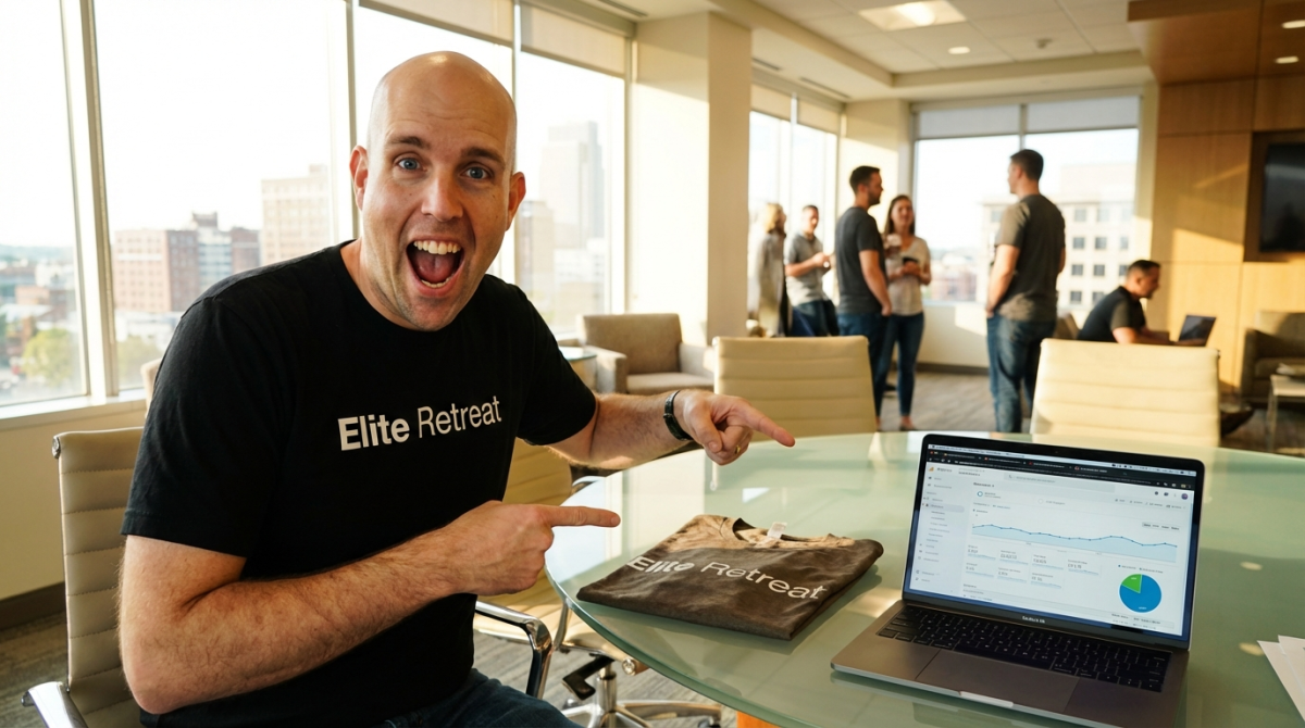 Free Shirt Friday - Elite Retreat 9.5 @Shoemoney