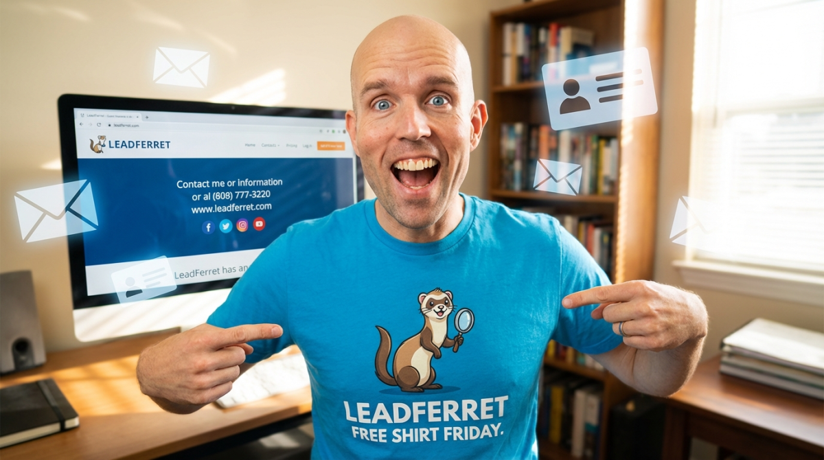 Free Shirt Friday - Lead Ferret