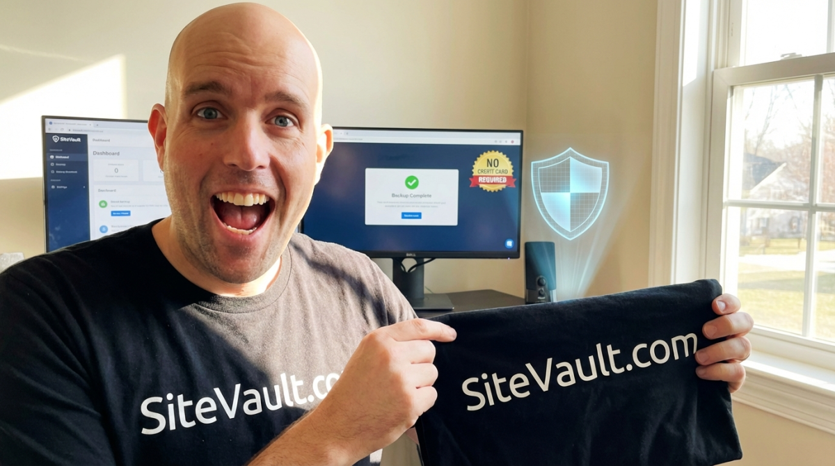 Free Shirt Friday- SiteVault.com @sitevault