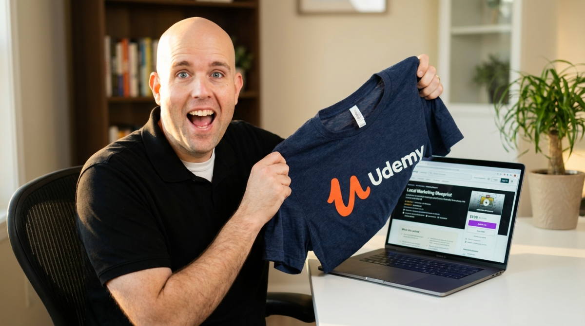 Free Shirt Friday - Udemy