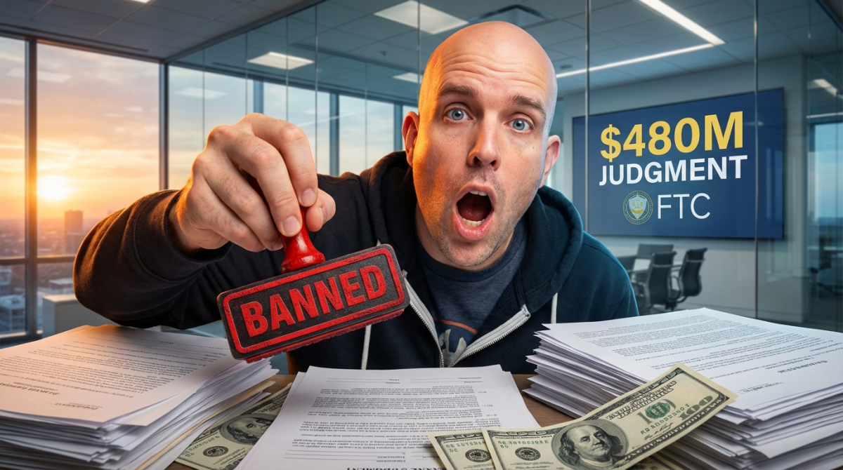 FTC Gets $480M From Marketers, Bans Them for Life
