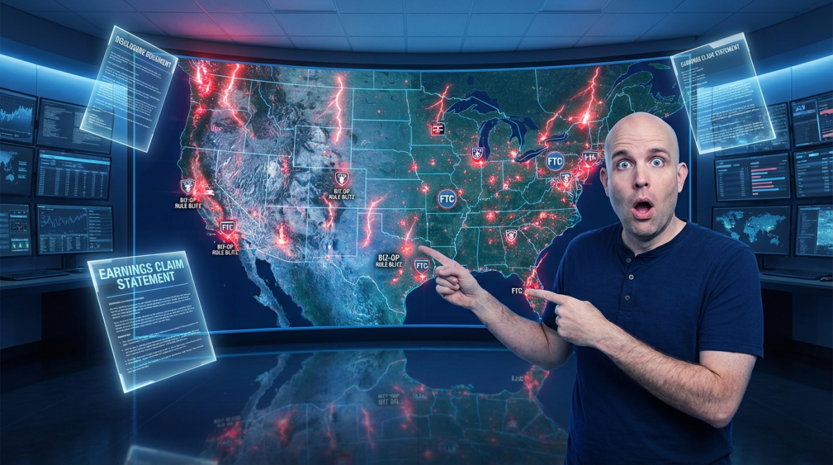 FTC Launches Coast-to-Coast 'Biz-Op' Rule Blitz