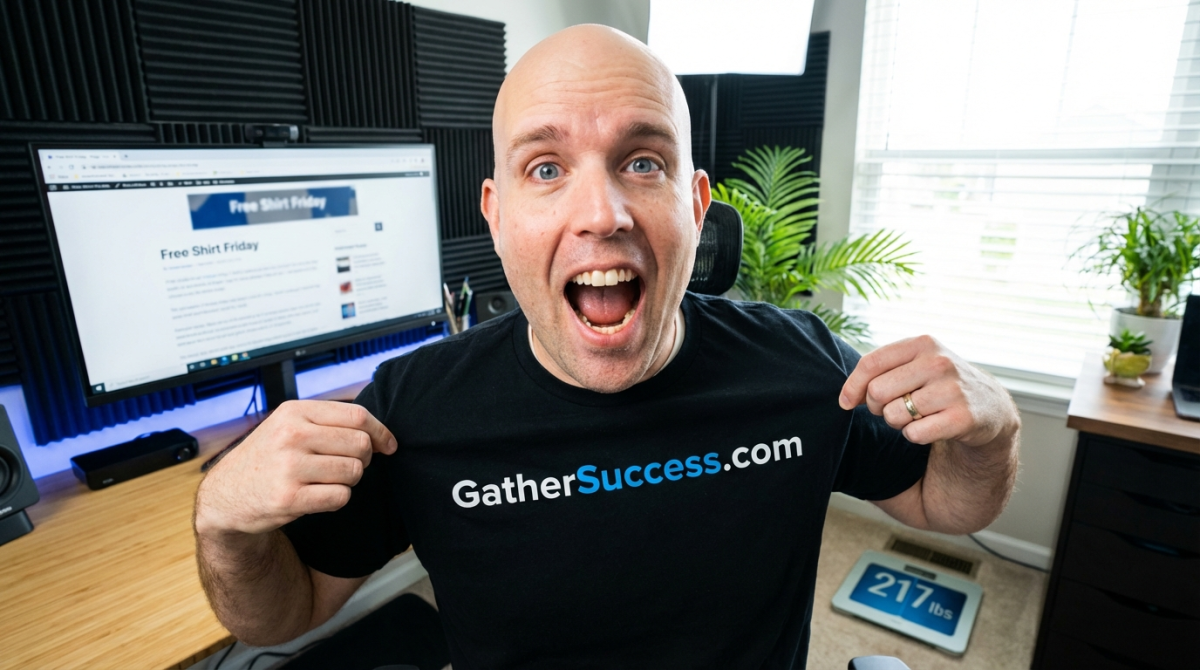 GatherSuccess.com - Free Shirt Friday