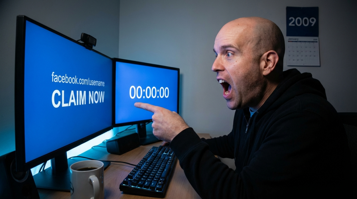 Get Your Custom Facebook URL Tomorrow