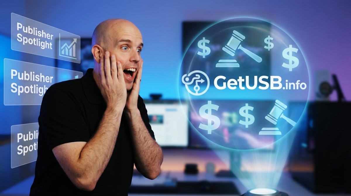 GetUSB.info - AuctionAds June Publisher Spotlight
