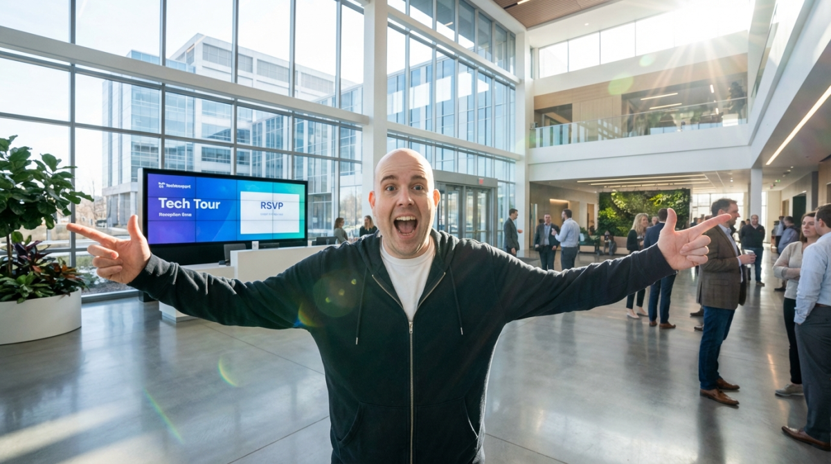 Going to Paypal, Ameritrade, and other cool venues