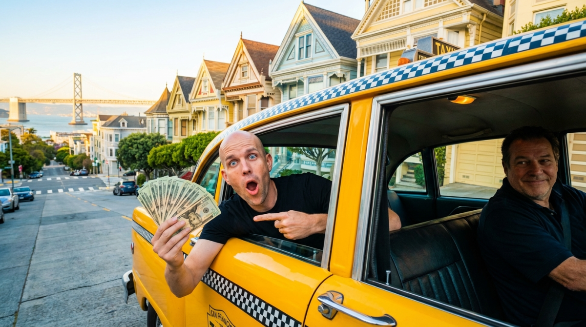 How much do you tip your cab driver?