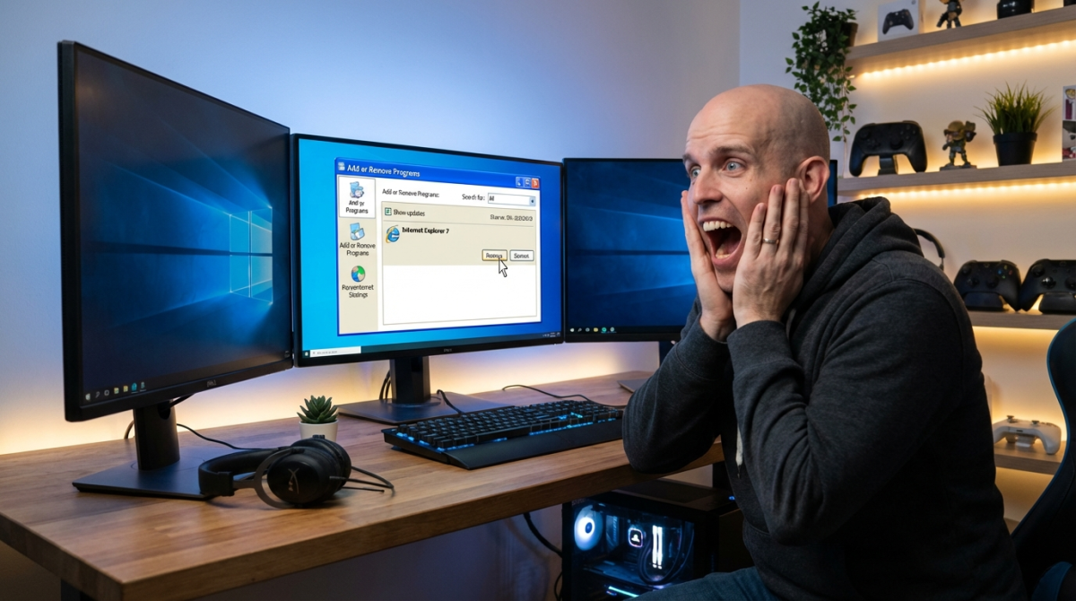 How To Remove/Uninstall Internet Explorer 7
