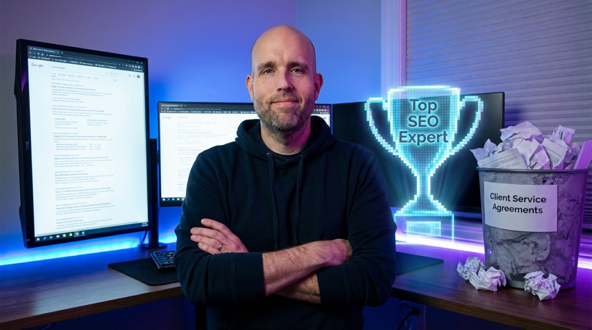 If You Are Such a Hotshot SEO, Why Are You Trolling For Clients?