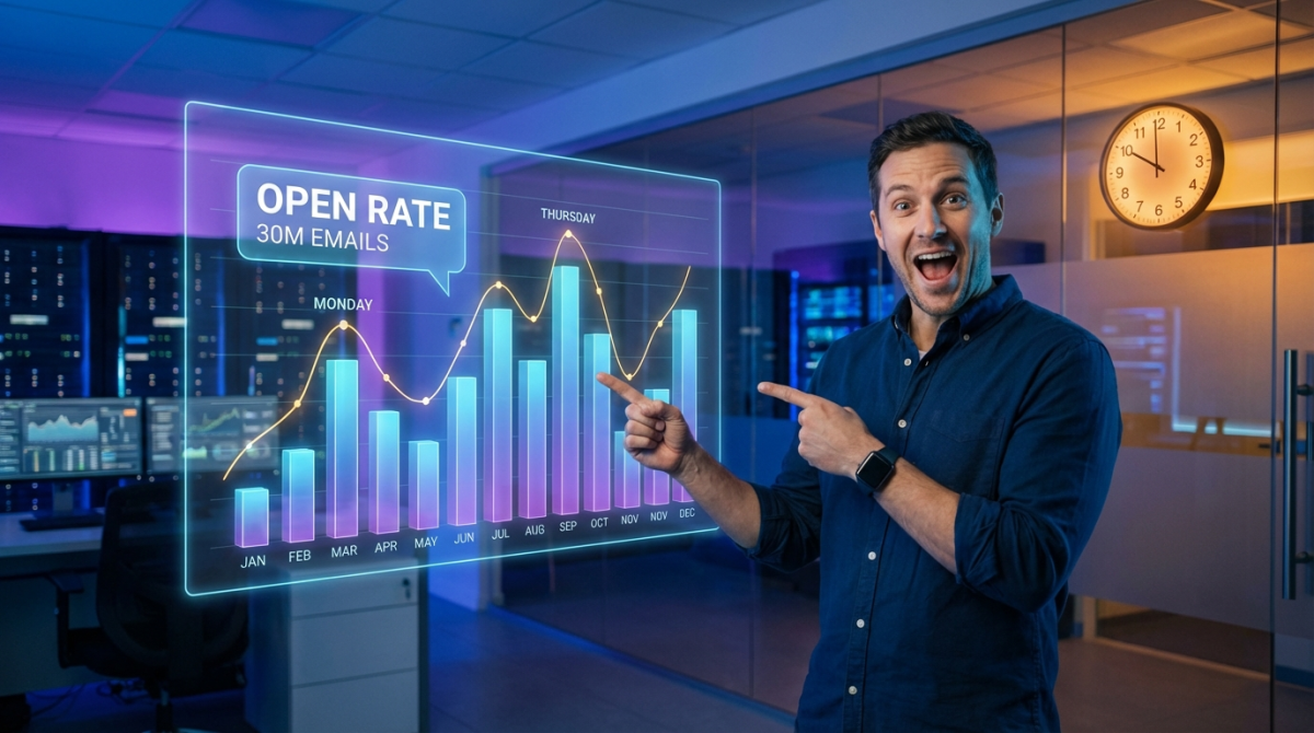 Stats from sending 30 million emails