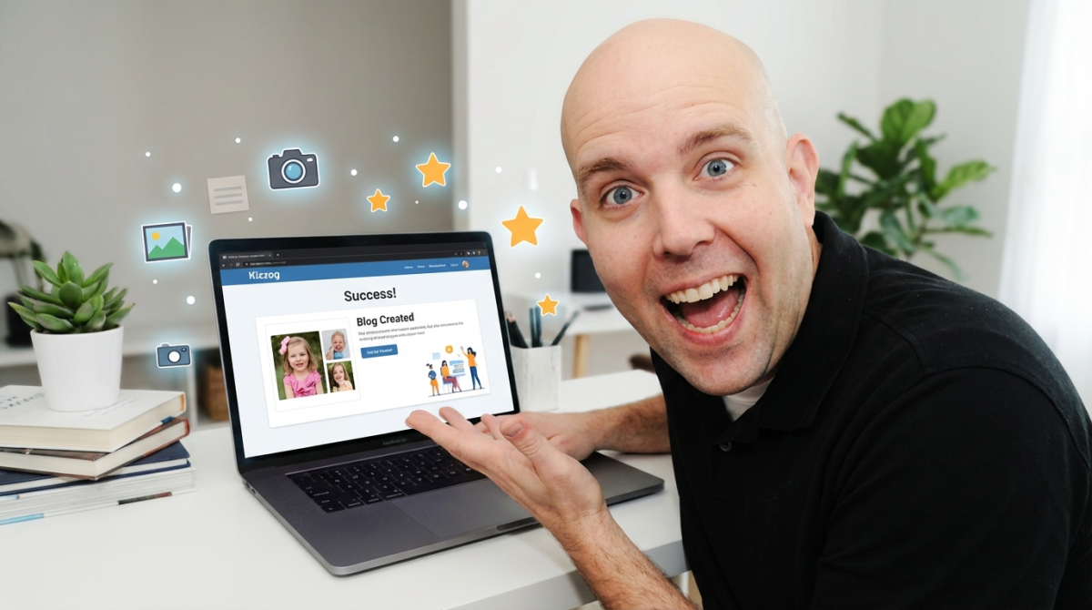 Kizzog -  Easy To Setup Kid Blogs