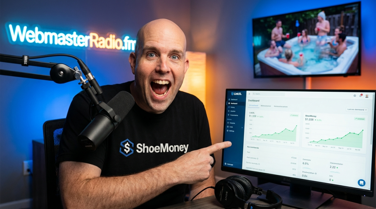 LinkXL and Girls Gone Wild in Shoemoney Shirts