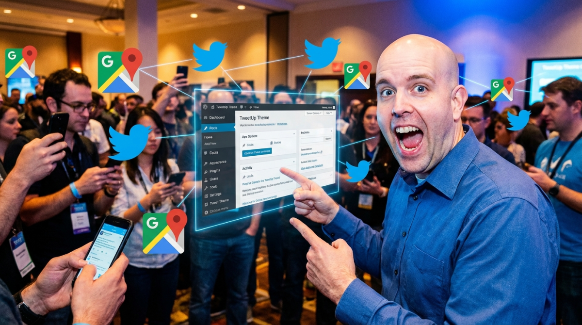 Looking For a Turnkey TweetUp Website?  Get Tweetup Theme!