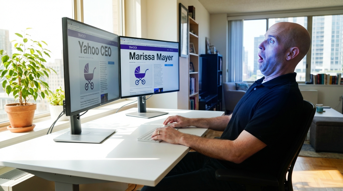 Marissa Mayer is named Yahoo’s CEO, so why is her pregnancy the bigger news