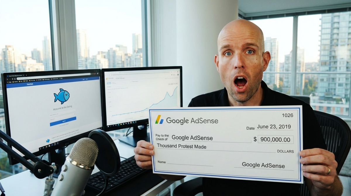 Markus Frind of Plentyoffish.com On Net Income - Episode 4 June 27 2006