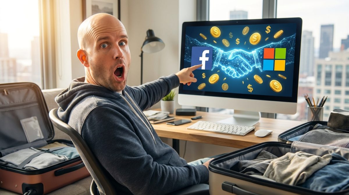 Microsoft and Facebook Strike MultiMillion Dollar Deal - Shoemoney Exclusive