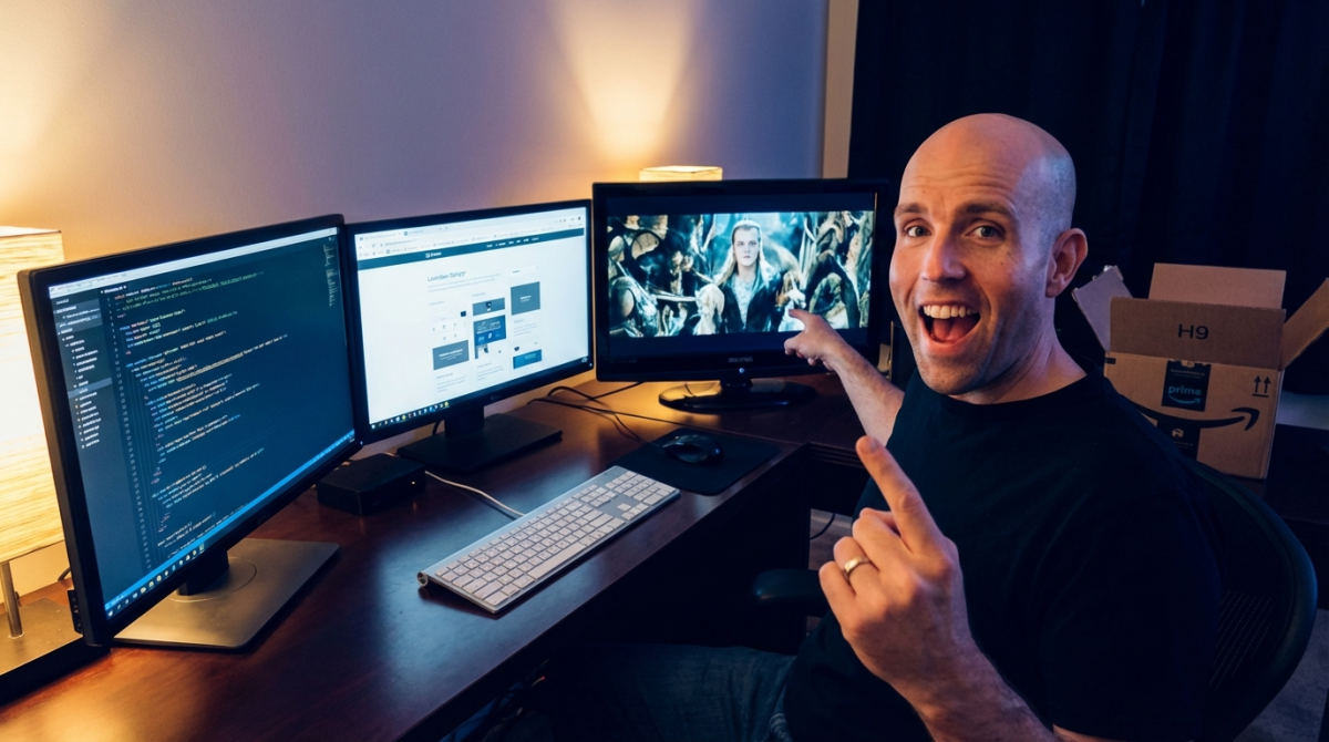 Mintek 26″ LCD TV/DVD Combo makes a nice 4th monitor